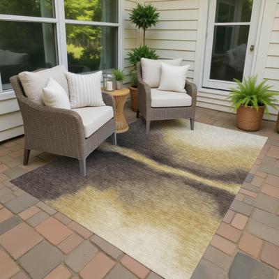 Addison Rugs Machine Washable Indoor/ Outdoor Modern Landscape Chantille Rug
