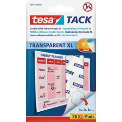 tesa TACK Doppelseitige Klebepads Transparent Inhalt: 36 St. 59404-00000-00