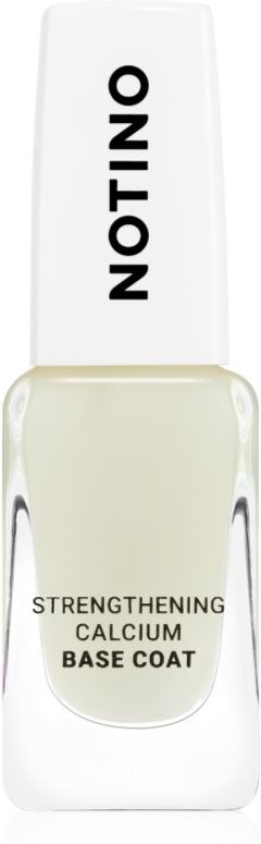 Notino Nail Care Strengthening Calcium Base Coat vernis à ongles fortifiant 10 ml