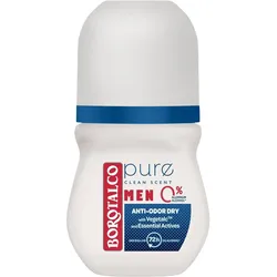 4x Borotalco, Deo, Men Pure Roll On 50ml (50 ml)