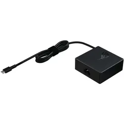 ASUS ROG Netzteil 100W USB-C Adapter, schwarz (100 W), Notebook Netzteil, Schwarz