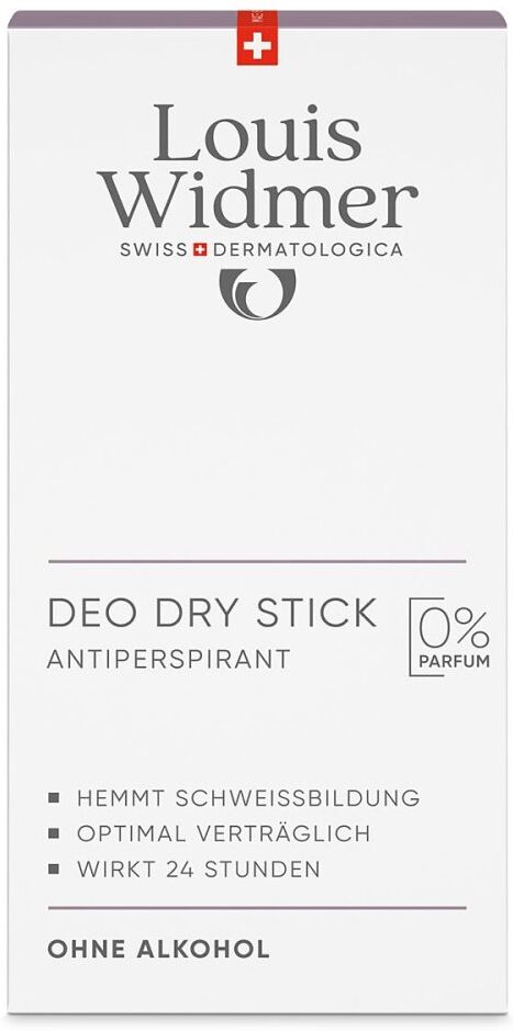 Louis Widmer Deo Dry Stick Antiperspirant unparfümiert 50ml