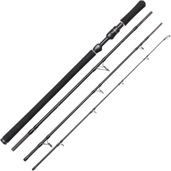 Famanu Reiseangel - Kompakt und tragbar - 236 cm, XH 20-80 g - Bunt