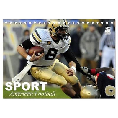 Sport. American Football (Tischkalender 2027 DIN A5 quer), CALVENDO Monatskalender