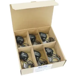 B&M E-Bike LED Scheinwerfer Lumotec Dopp E schwarz 35 Lux 151R42/6-04 Werkstattv...