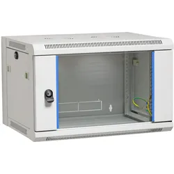 EFB Elektronik 19"" Wandgehäuse 21HE, Tiefe 600 mm, Flat Pack, RAL7035 * ZERLEGTE LIEFERUNG * Stahlblechgehäuse mit (21 HE, 19 Zoll Rack), Serverschrank, Grau