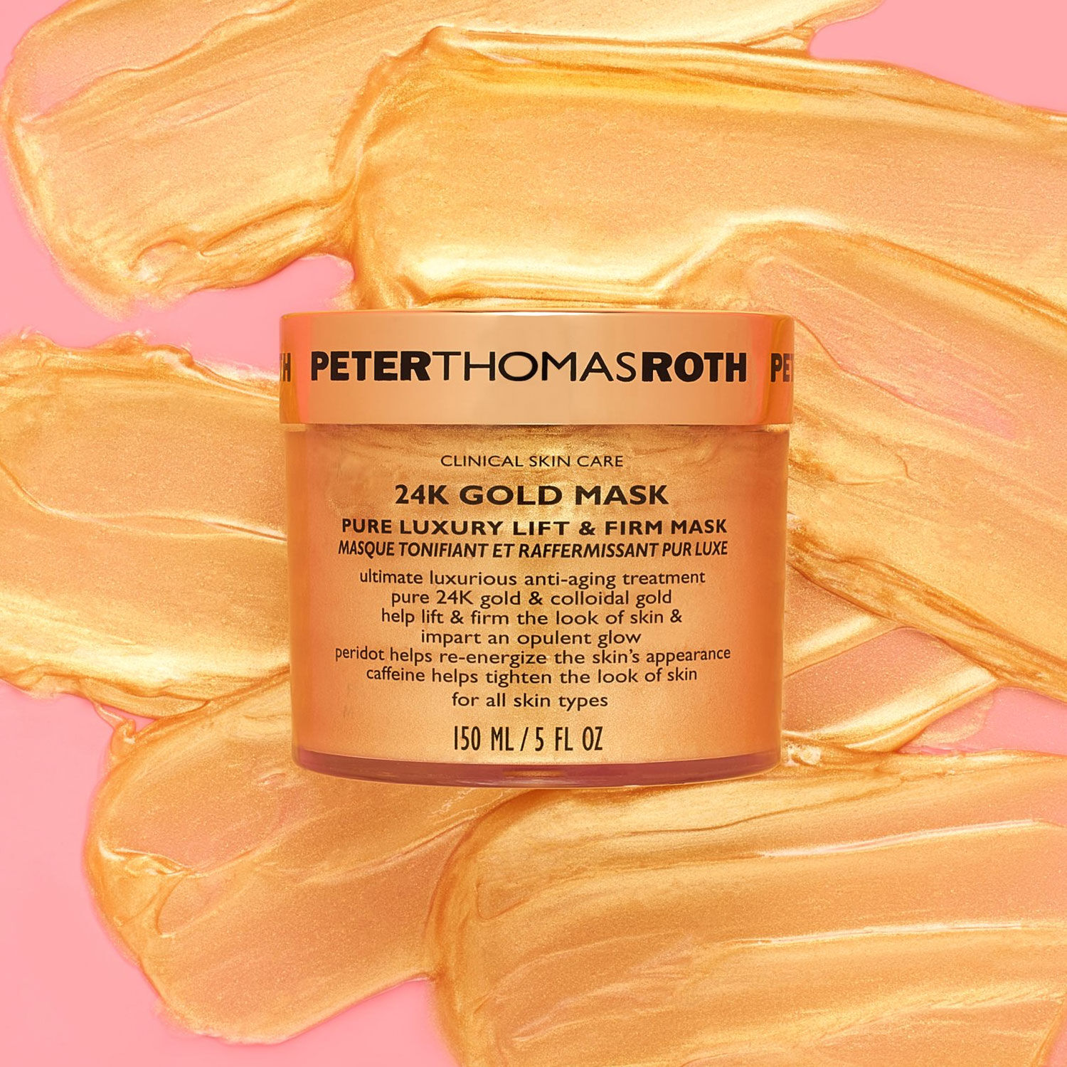 PETER THOMAS ROTH 24K Gold Mask Pure Luxury Lift & Firm 150ml