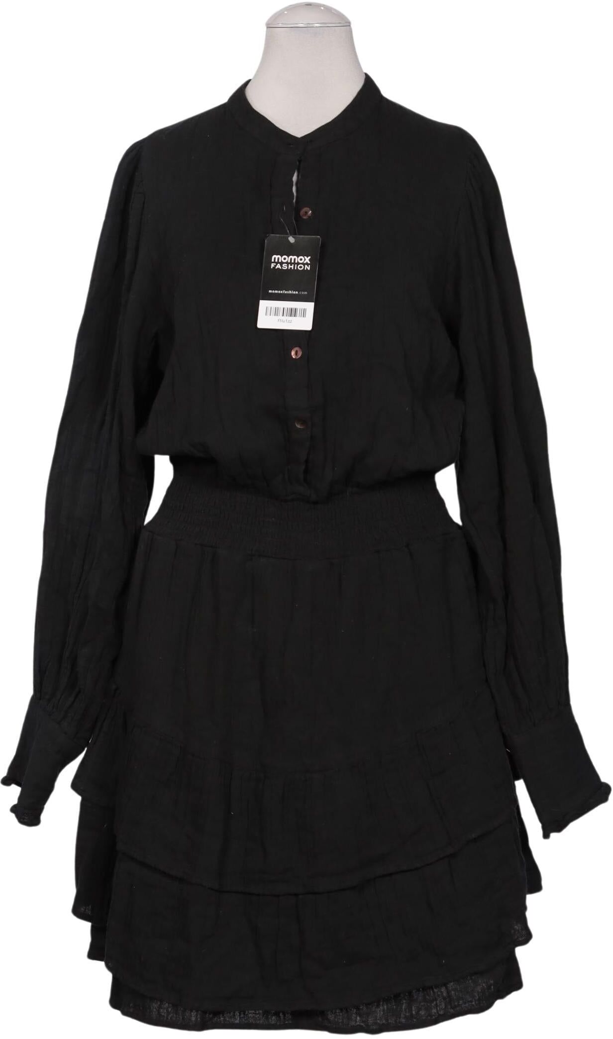 NEO Noir Damen Kleid, Schwarz, Gr. XS, Baumwolle - Second Hand