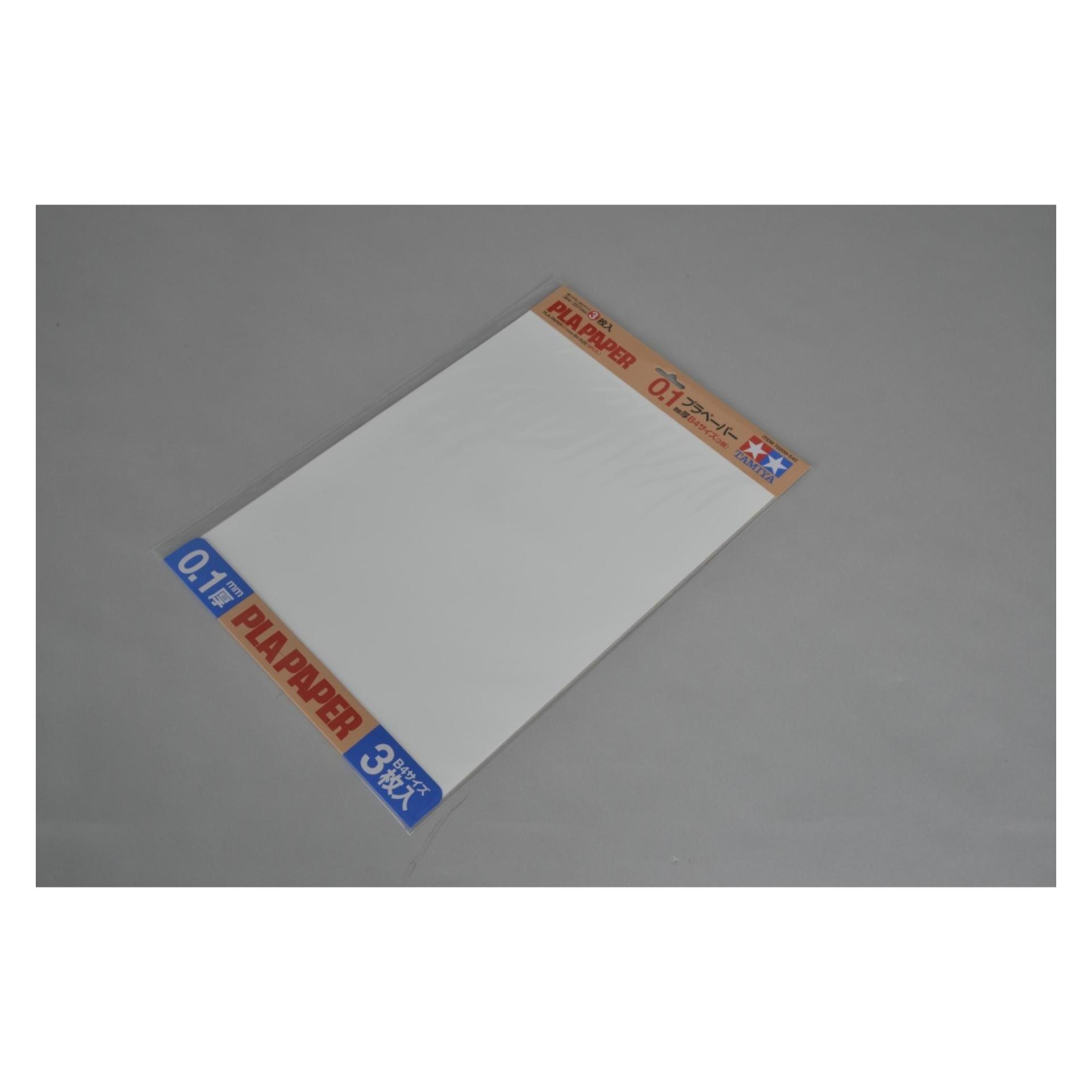 Tamiya Kst-Platte 0,1mm 3 weiss 257x364mm (300070208)