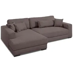 filippo Ecksofa Marsala Cord Braun Dunkelbraun