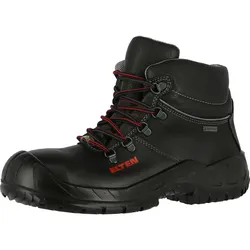 Sicherheitsstiefel S3 "RENZO GLASS" SAFETY-GRIP II - 44 - schwarz