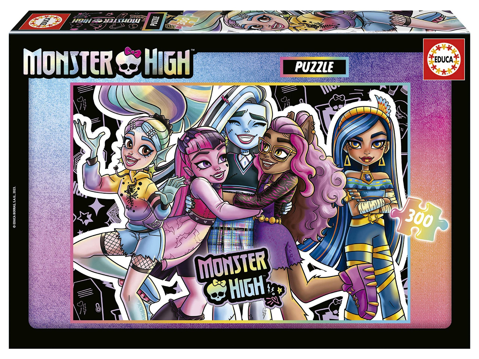 Educa Borras Monster High Puzzel 300 stukjes Kleurrijk