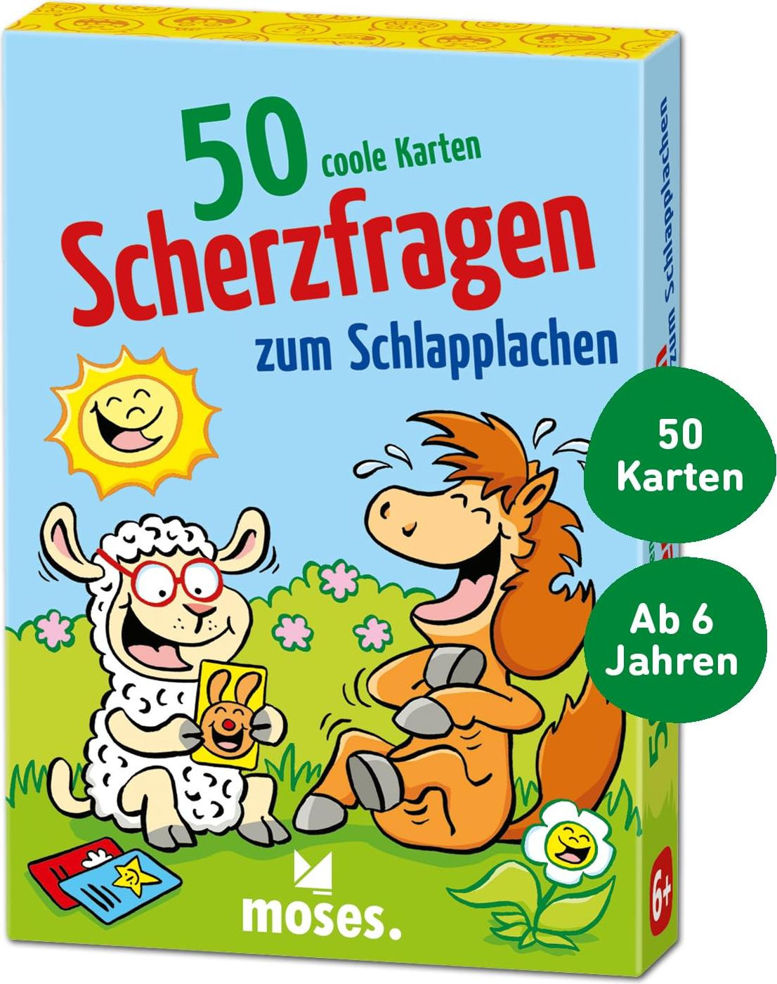 50 coole kaarten met grappige vragen van Moses Uitgeverij