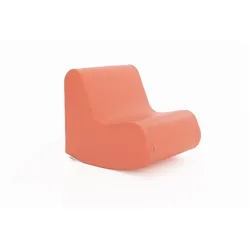Iglu, Kinderstuhl + Kindertisch, Schaukelstuhl Salmon Pink (Kindersessel, Kinderstuhl, Kindertisch)