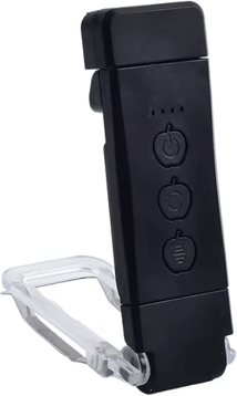 Inspire Curations USB Rechargeable Bookmark Book Light Adjustable Clip On Reading Lamp uggrade Black book Light