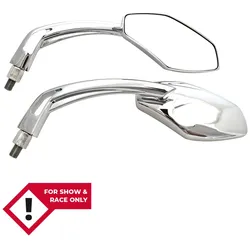 HIGHSIDER smart Lenkerspiegel Luca Chrom (Paar)
