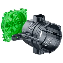 KAISER 1155-03 ISO-Dosen-Set, für Außendämmung, Einbauöffnung Ø 60 mm 115503  - 10 Stück