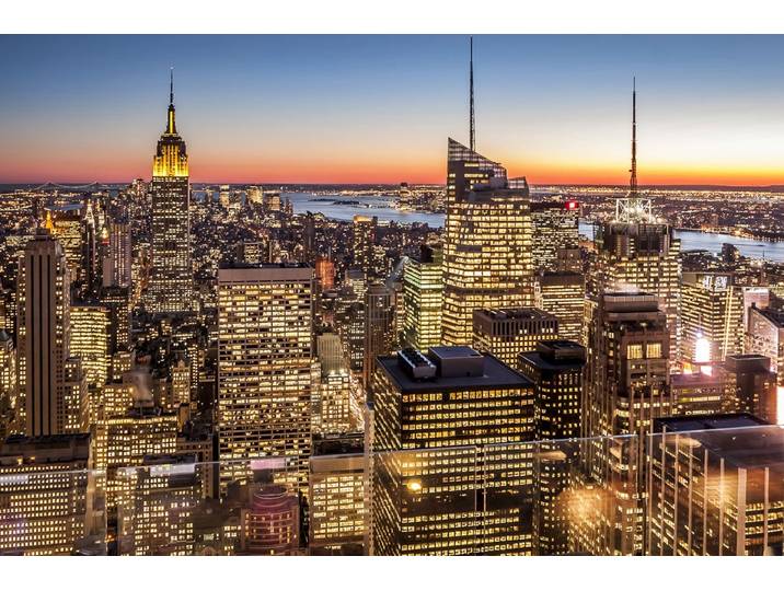 Fototapete PAPERMOON New York , bunt, B:1,5m L:1,11m, Vlies, Tapeten, Fototapete