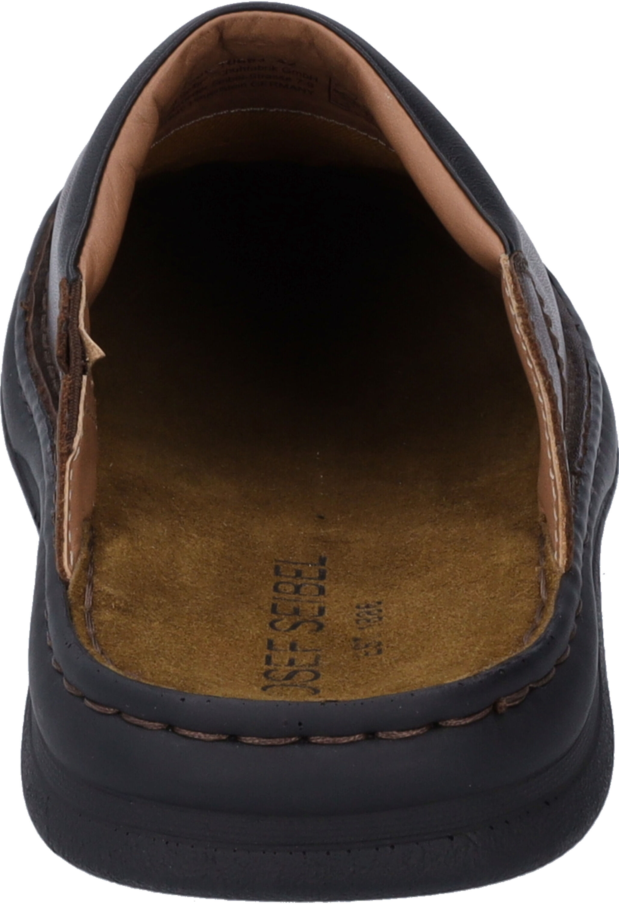 Clog JOSEF SEIBEL "Max, brandy", Herren, Gr. 42, braun (brandy), Obermaterial: 100% Rindsleder Leather cow., Schuhe Clog