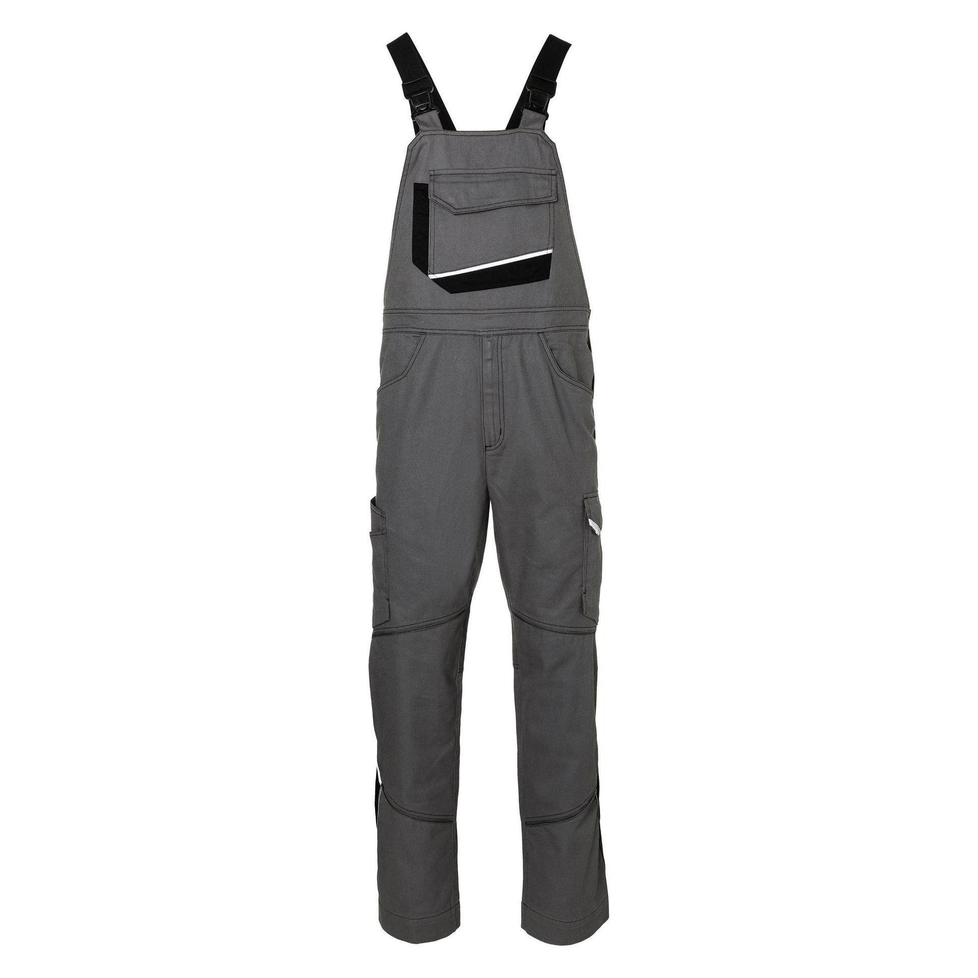 Kübler Latzhose ICONIQ cotton anthrazit/schwarz Form 3140 Grösse 56 (56) (3140 1301-9799-56)
