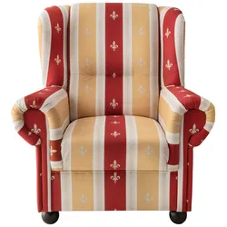Ohrensessel Torello Rot Mikrofaser