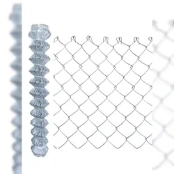Vago-Tools Maschendrahtzaun 60x60mm - Höhe 1,25m, Länge 15m