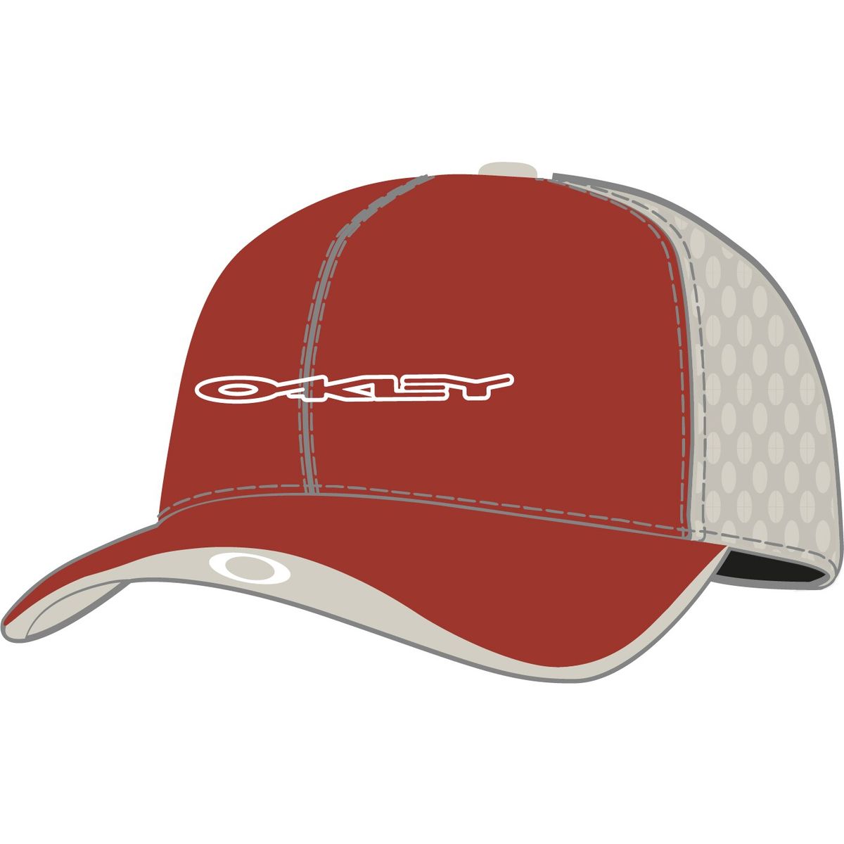 Oakley Classic Trucker Hat flame red (4CH) U FOS901343-4CH-U