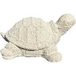 Betonfigur Schildkröte BABY - handgefertigte Dekoration für Garten und Haus