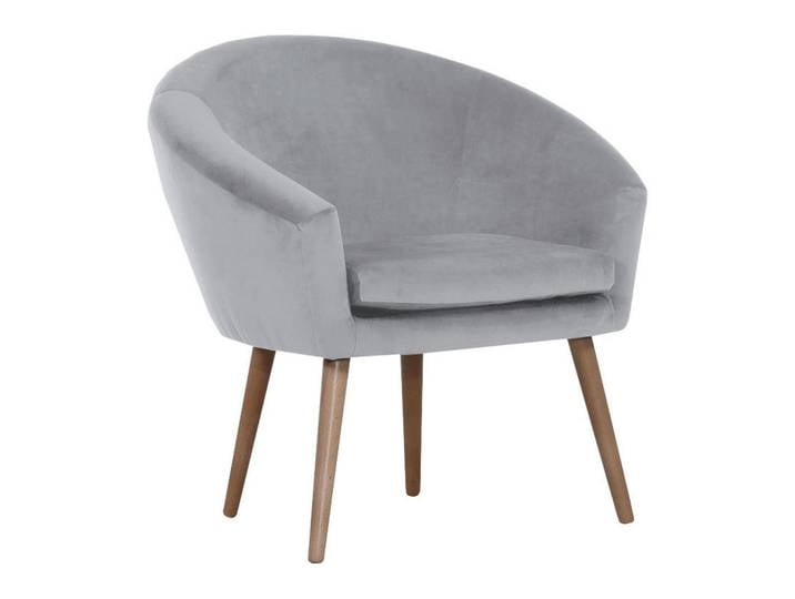 Carryhome Sessel, Hellgrau, Holz, Buche, massiv, Uni, 73x73x66 cm, Stoffauswahl, Wohnzimmer, Sessel, Sonstige Sessel