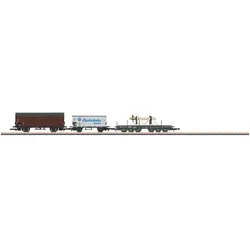 Märklin 86582 Z Güterwagen-Set. Bestehend aus 3 verschiedenen Wagen. Ep. III
