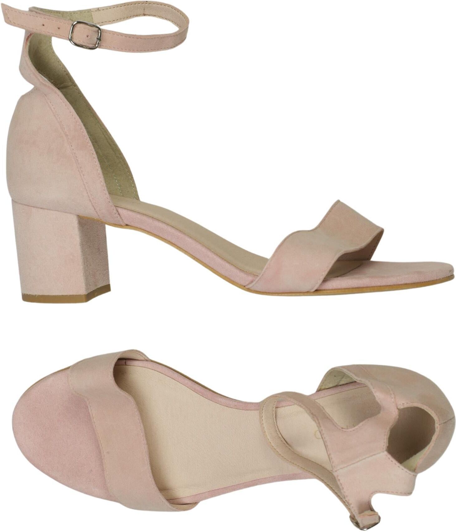 Anna Field Damen Sandalen, Pink, Gr. EU 40, Leder - Second Hand
