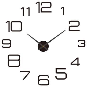 Uplift Picks 3D Wall Clock DIY Large Luminous Silent Modern Wall Decor 06 3d 37 Inch (90cm)