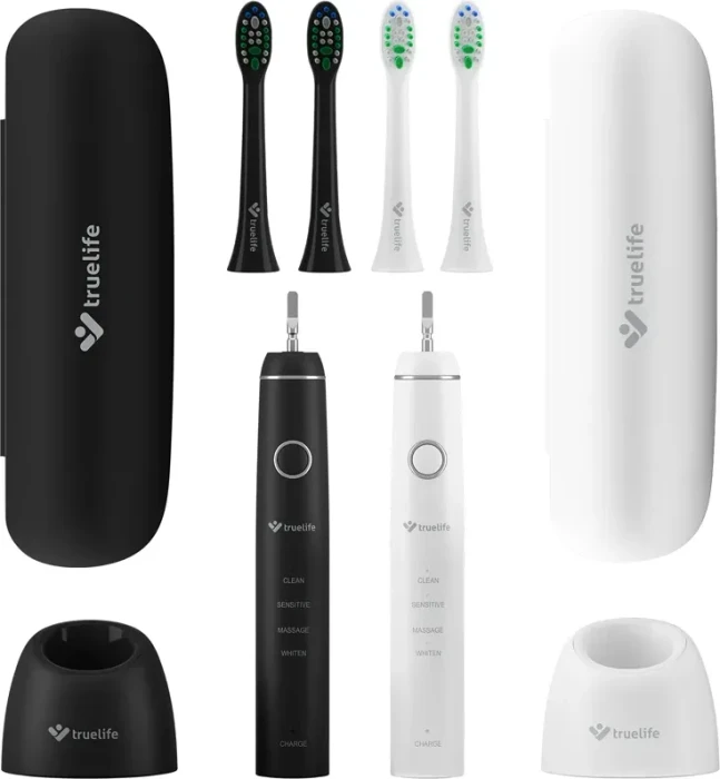 TrueLife SonicBrush Compact Duo Black / Lavender