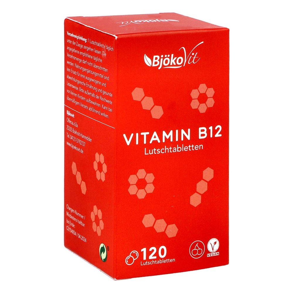 Kolbe Nutrition GmbH Vitamin B12 Methylcobalamin 1000 Μg Lutschtabletten 16697954