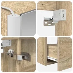 vidaXL, Badmöbelset, Badezimmer Sets