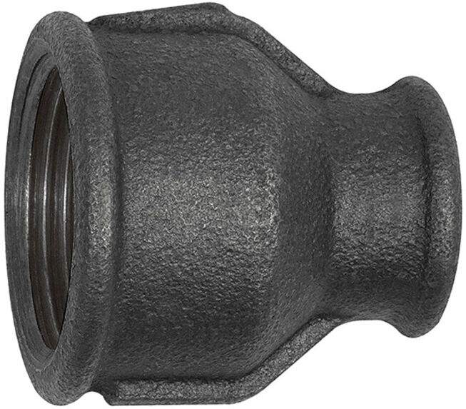 Riegler Manchon 240, réduction, Rp 3/4 p., Rp 1/2 p., fonte malléable noire (TFM 240-3412-S)
