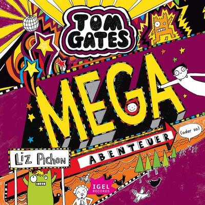 Tom Gates 13. Mega-Abenteuer (oder so) - Liz Pichon, Audio, 9783985210329