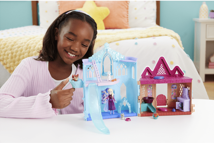 Disney Frozen Small Doll Animal Sanctuary Playset for Kids - Mattel - 3.5-Inch Tall - Collectible Playset - Ages 3 and Up
