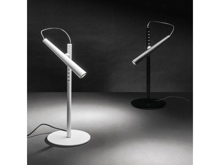 Magneto Tischleuchte Weiß - Foscarini - Wohnzimmer - Design - Metall