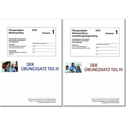 Das Übungspaket Teile III + IV - Variante 1, Schulbücher von Bernhard, Lothar, Lothar Dr. Semper, Gress, Dr Semper, Lothar Semper, Bernhard Gress