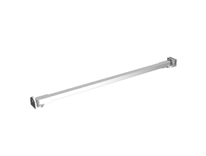 vidaXL Duschwand-Stabilisierungsstange Edelstahl 57,5 cm