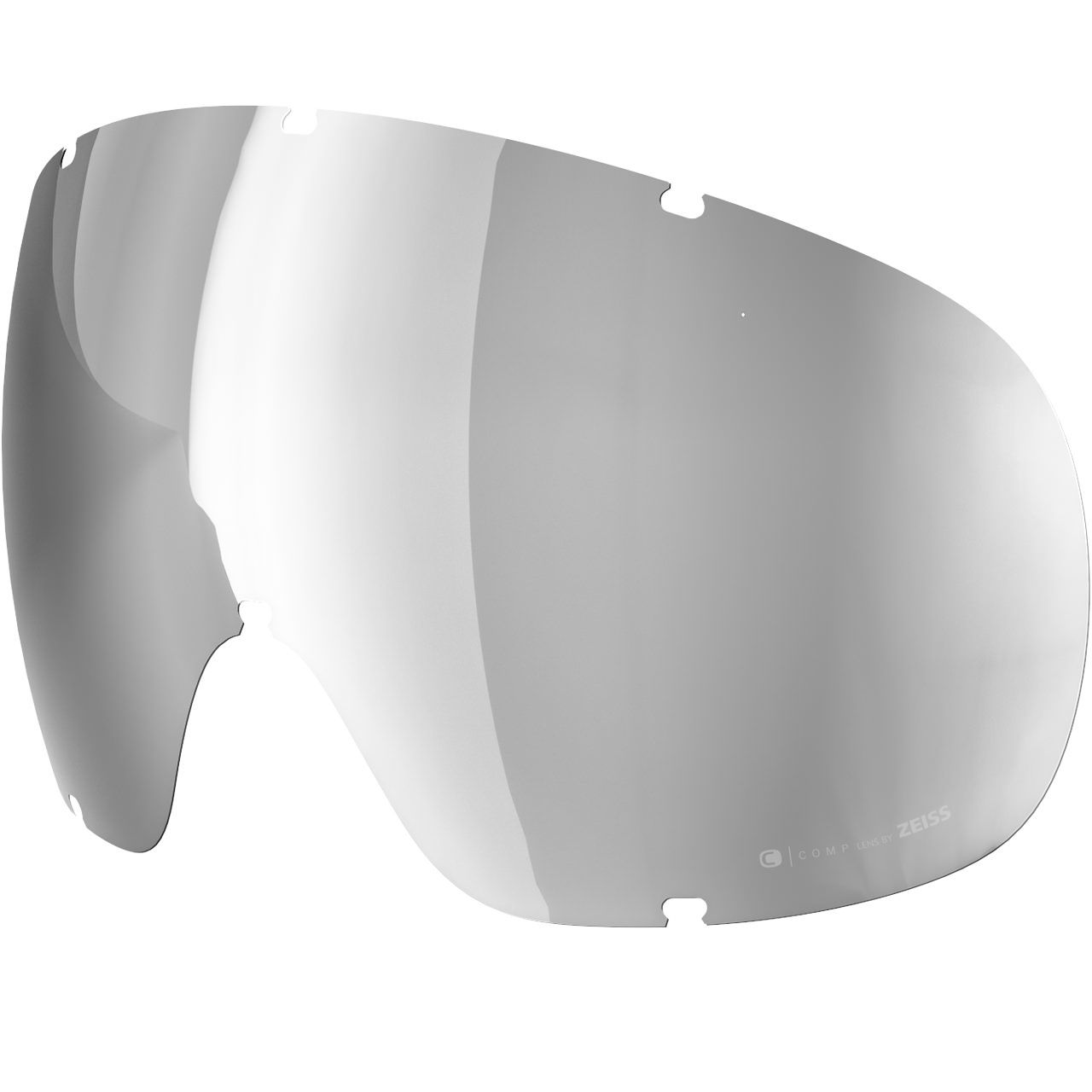 POC Fovea Mid/Fovea Mid Race Ersatzscheibe clarity highly intense/sunny silver