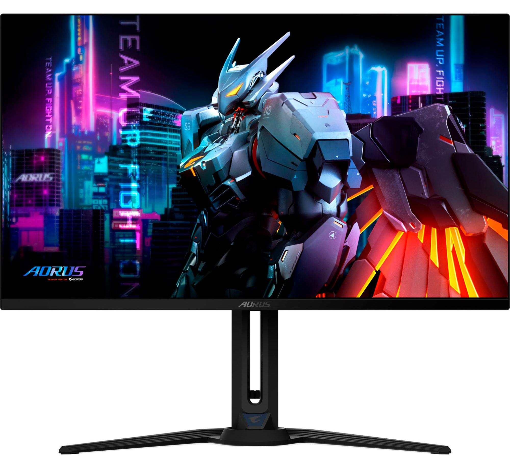 GIGABYTE AORUS FO32U2 32" OLED Gaming Monitor, 80 cm (31.5"), 3840 x 2160 Pixel, 4K Ultra HD, OLED, 0,03 ms, Schwarz