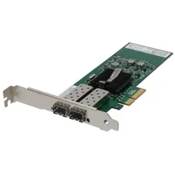 LevelOne Gigabit-Glasfaser-PCIe-Netzwerkkarte, Dual SFP, PCIe x4