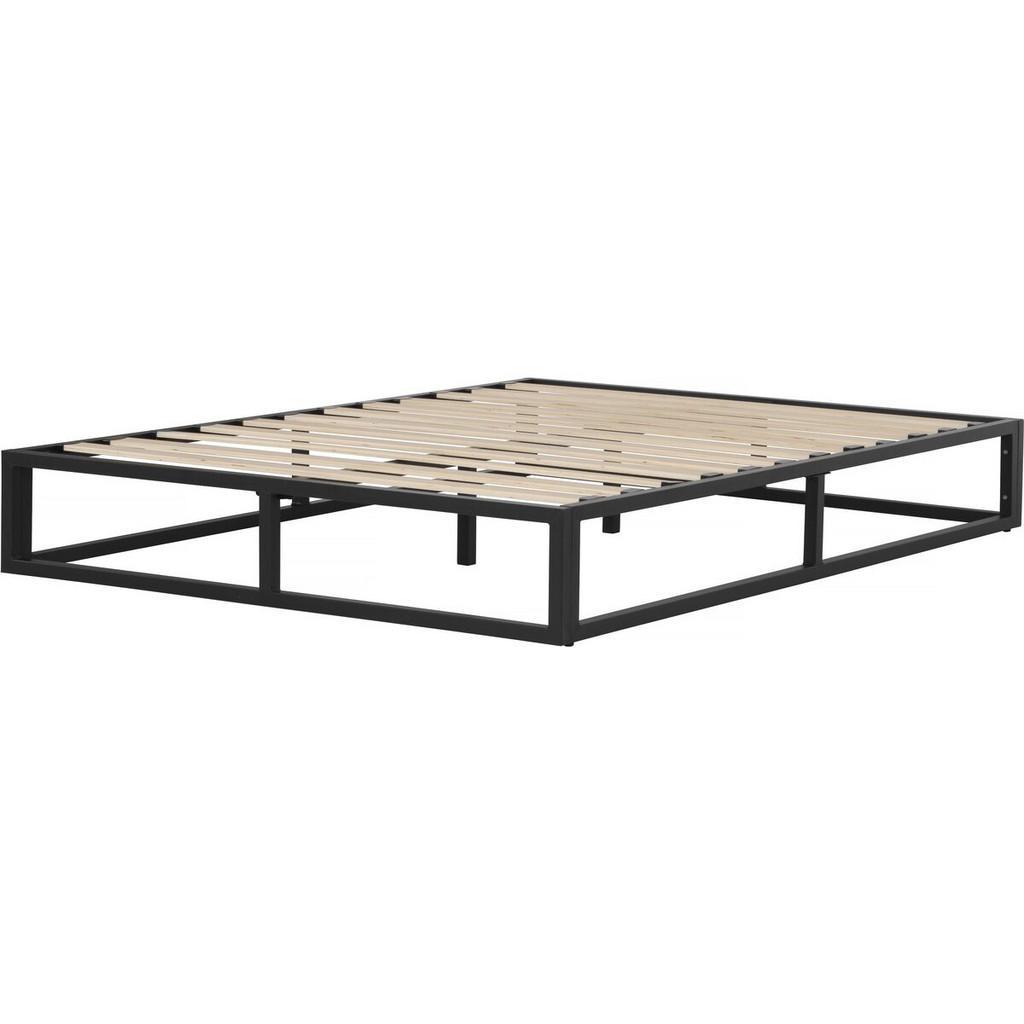 Habitat Garten Lattenrost, Schwarz, Metall, 200x160 cm, Schlafzimmer, Betten