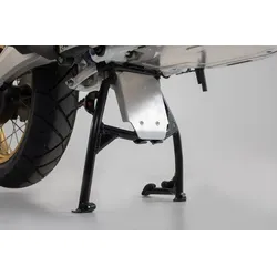 SW-Motech Motorschutz-Verlängerung am Hauptständer - Silbern. Honda CRF1000L (15-) / CRF1100L (19-).