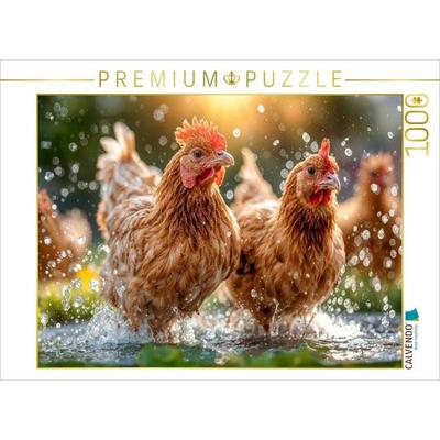 CALVENDO Puzzle Eine wunderbare Gelegenheit für ein gemeinsames Bad | 1000 Teile Lege-Größe 64x48cm Foto-Puzzle für glückliche Stunden, Sonstige von ,