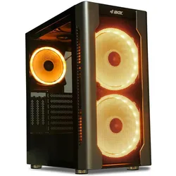 iBox Enclosure I-Box Chiron Zh68 Gaming (ATX, mATX, Mini-ITX), PC Gehäuse, Schwarz