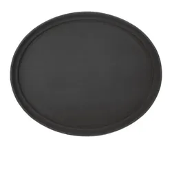 Olympia Kristallon Polypropylen Antirutsch Serviertablett oval 68,5cm