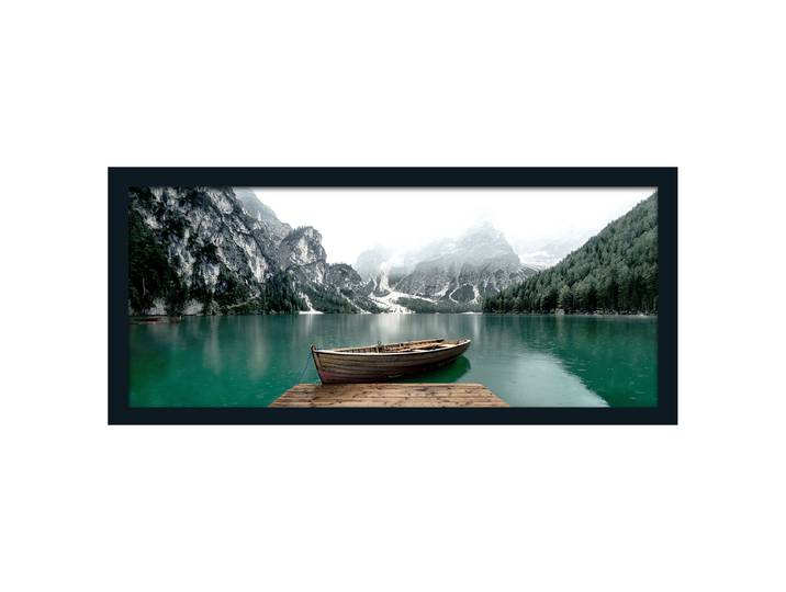 Toile Wildsee Matériau : Bois manufacturé, Papier Motif : Nature Motif : Paysages & montagnes, Arbres, plantes & nature, Eau, plages & mers
